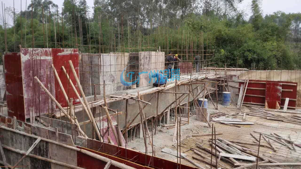 造浪池建設 造浪池建設