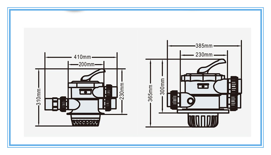 水上樂(lè)園設(shè)備-六位多向閥沙缸頭 水上樂(lè)園設(shè)備-六位多向閥沙缸頭