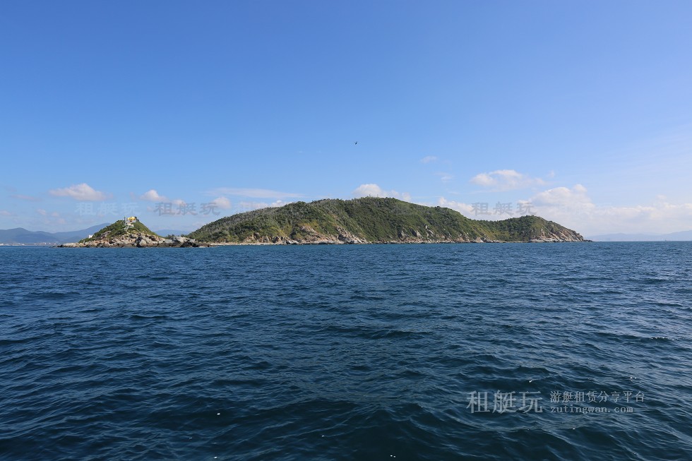 三亞旅游游艇租賃，三亞港至西島航線
